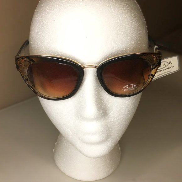 OSCAR DE LA RENTA Mod Cat Eye Sunglasses  NEW WITH TAG! - Picture 5 of 15